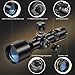 CVLIFE 3-9x40 Compact Rifle Scope Crosshair Reticle with Mounts for Quick Aiming