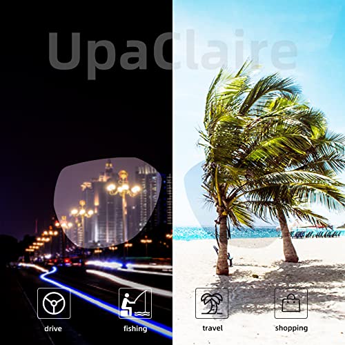 Image of Flip-Up Clip-On Polarized Sunglasses, UV Protection