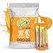 Sqwincher ZERO Qwik Stik -Sugar Free Electrolyte Powdered Beverage Mix, Orange 060100-OR (Pack of 50)