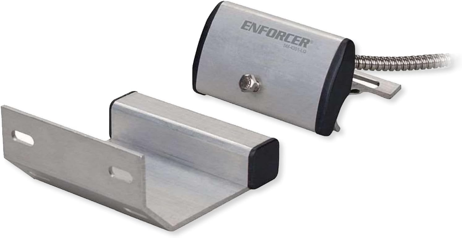 Seco-Larm SM-4201-L3Q Enforcer Track-Mount Overhead Door Magnetic Contact, NO/NC