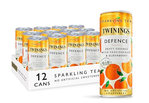 Twinings Defence-Orange and Passionfruit Flavoured Sparkling Tea-...