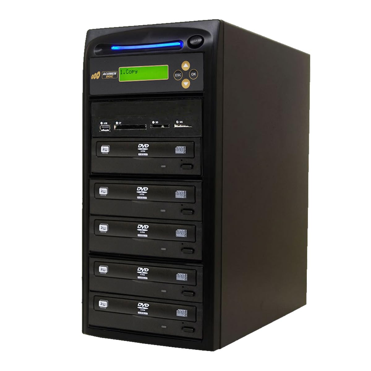 Acumen Disc 1:4 Multimedia Backup Duplicator - Flash/Disc to DVD AD04-MM
