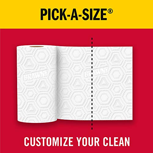 Image of Brawny Paper Towels, 6 XL Rolls, Pick-a-Size, 6 = 12 Regular Rolls