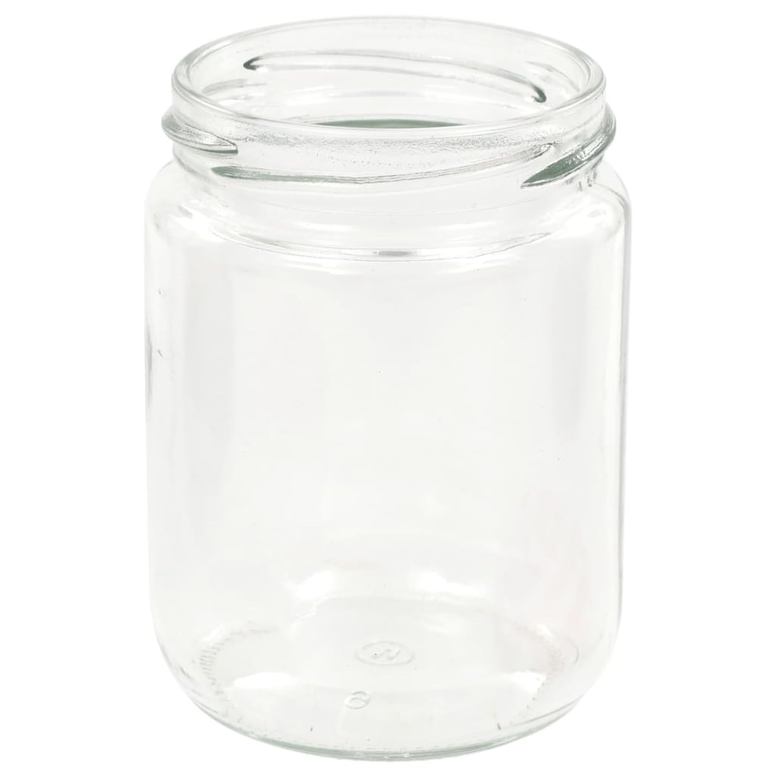 48 Stück Einmachgläser 230ml, Marmeladengläser aus Glas mit rot-weißem Deckel, ideal für Marmelade, Chutney und Gurken 50798
