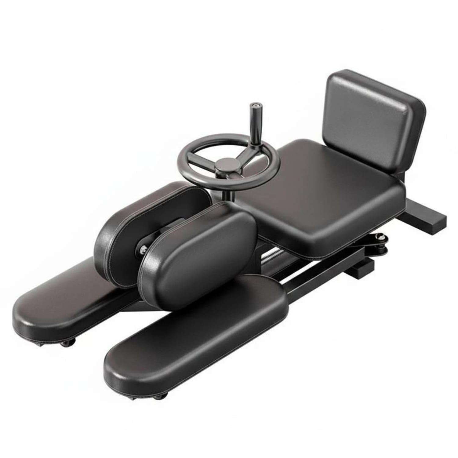Bnf Split Training Machine Fluid Gear System Split Coach 6-Level Adjustment Leg Stretcher for Dancers, Beginners, Dance Studio, Workout, Black-image-24