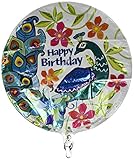Qualatex Foil Balloon 41242 Birthday Peacock, 18