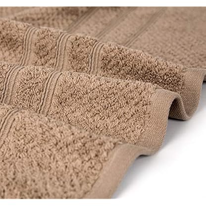 PH Pleasant Home Badezimmer Handtucher-Set 6teilig – 2 Badehandtücher & 4 Handtücher – 100% Baumwolle – 550 g/m²… – Bild 4