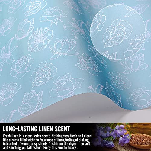 Flame Date 12 Sheets Large Linen Drawer Liners For Dresser Scented Drawer Liners Drawer Paper Liner Scented Shelf Liners Fragrant Drawer Liners For Home Shelf Closet Non Adhesive #TOP2