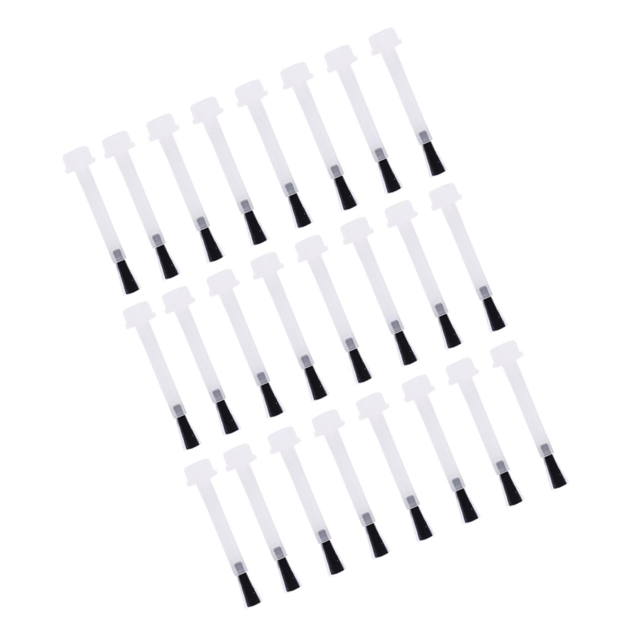 Nail Art Applicator Brush Set 50pcs Replacement Nail Polish Brush for Gel Polish