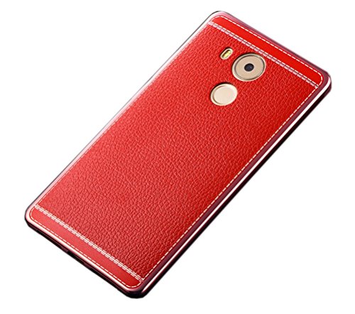 Deesos Huawei Mate 8 Cover Cuoio Tessuto Alta
