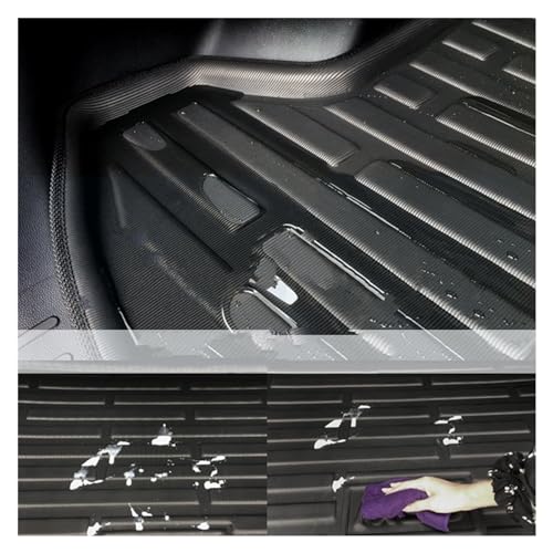 Alfombrilla para Maletero Revestimiento Maletero Bandeja Suelo Carga Alfombra Protector Almohadilla Barro para VW para Jetta para A7 para Mk7 7 2019~2022 Maletero Alfombra Alfombrilla - imagen 5