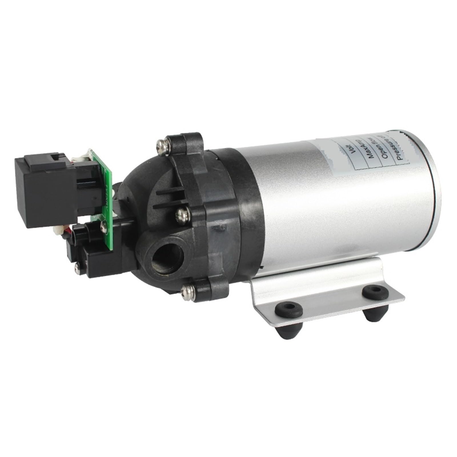 Cczrd 12V Pump 12V Silent Water Pump Pressure 10.0 L Pm Self-Priming Caravan Camper Boat Diaphragm Smooth Operation Flow Steady Reliable(12V Pump)