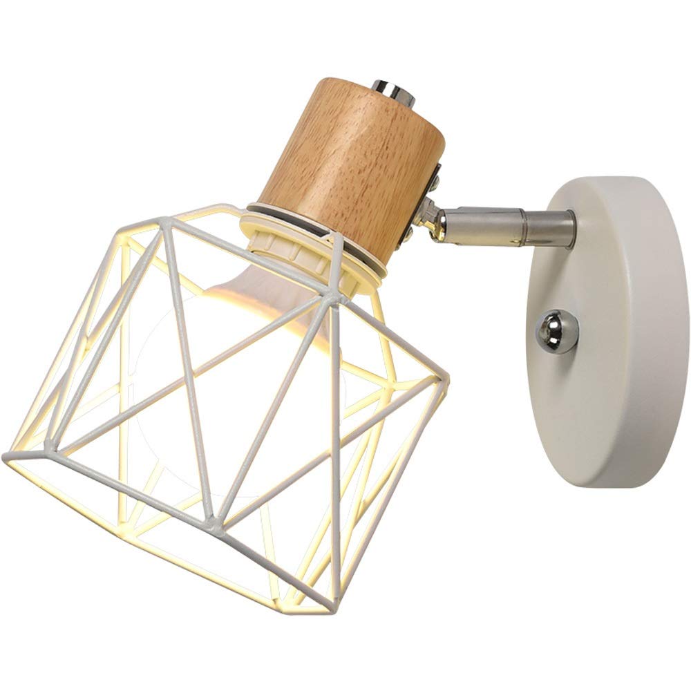 OZBMA Wall Mounted Light Nordic Modern Minimalist Lamp Bedroom Bedside Sconce Creative Personality Fixtures Lighting Living Room Stairway Corridor Night Aisle