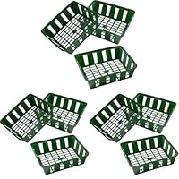 Meister Blumenzwiebel-Pflanzschale 24 x 21 cm - 3 Stück im praktischen Set - Zum Einpflanzen & Aufbewahren von Zwiebelpflanzen - Stabil & langlebig - Stapelbar/Anzuchtschale/Pflanzkorb / FLOR79160