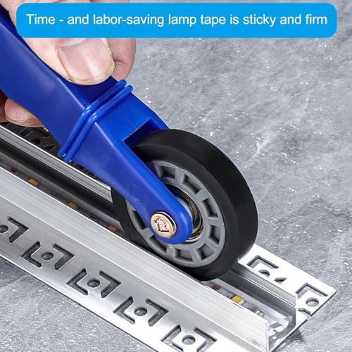 Image of Strip Channel Roller Tool, Professional Profile Light Channel 10 Feet Installation Tool for Indoor and Outdoor Strip Projects