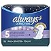 Always Pads Size 5 Ultra Thin 12 Count Xtra-Heavy Overnight