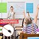 6 Stück Silikon Stifthalter Selbstklebend,Selbstklebend Stifthalter für den Schreibtisch,Flexibler Stifthalter und Marker-Clip für Klassenzimmer, Büro, Schreibtisch,Whiteboard