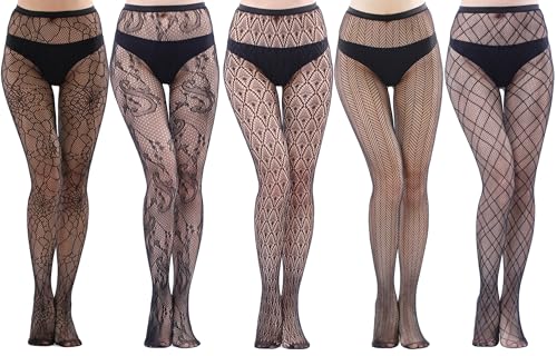 Sexy Fishnet Stokings Floral Lace Pantyhose Patterned Leggings Tights