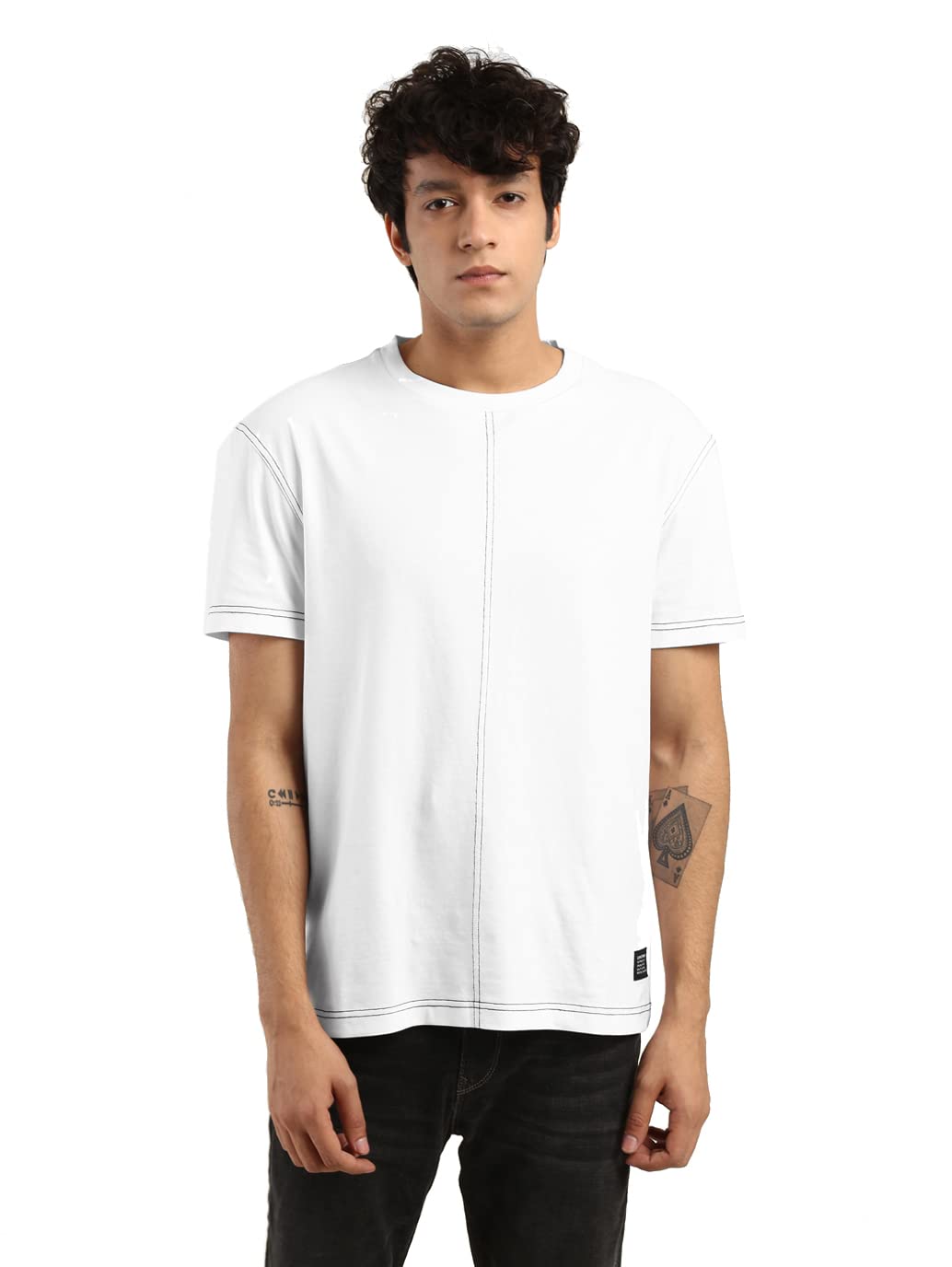 Levi'sMen's Solid Crew Neck T-Shirt