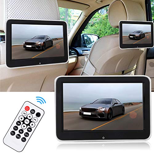 Car Dvd Player - Car Headrest DVD Player Video Players Headrest Monitor 8 in HD LCD Digital Touch Screen USB/SD/FM TFT Car MP5 Player