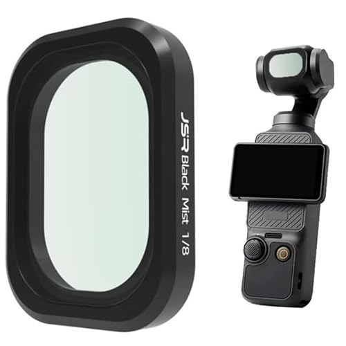 Osmo Pocket 3 フィルターDJI Pocket 3 対応 Black Mist 1/8 ブラックミストフィルター 軽量 防水防汚