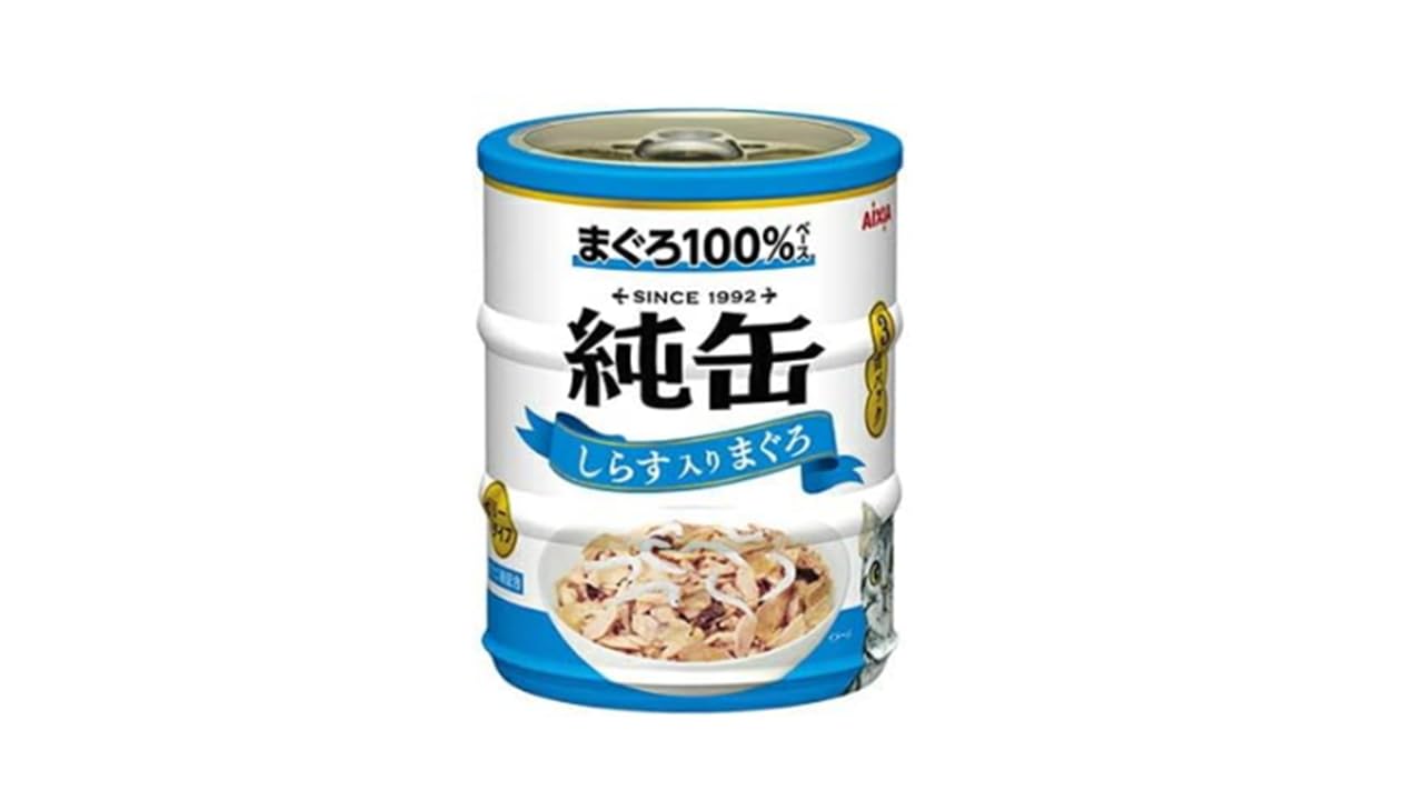 Amazon.co.jp: アイシア 純缶 ミニ 5種各1個セット(65g×3缶) 計15缶