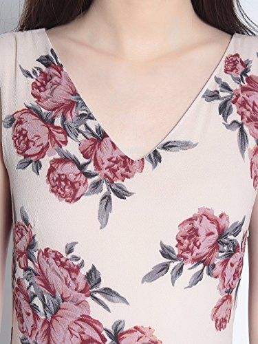 Image of Rare Women's Polyester A-Line Maxi Casual Dress