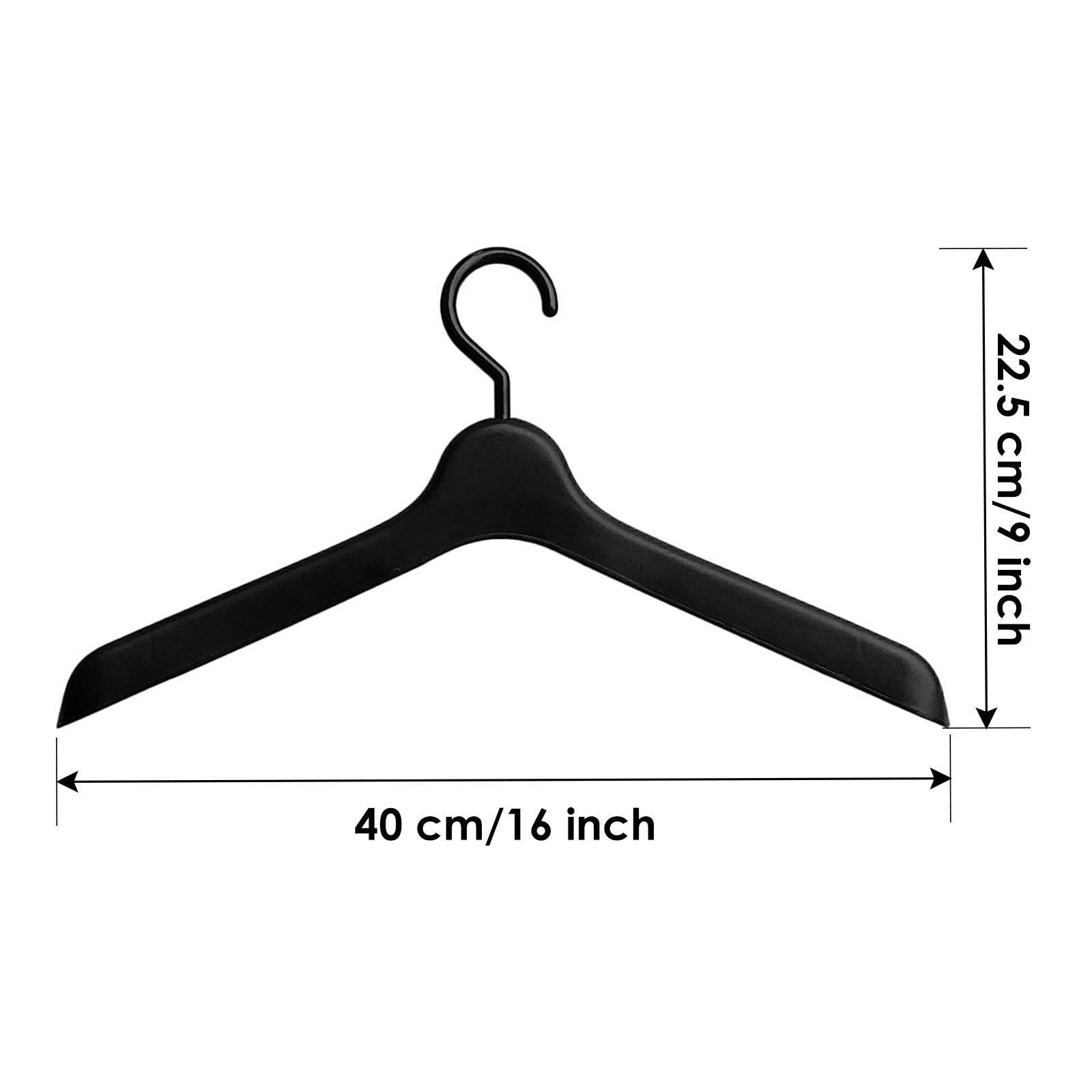 Cintre Multifonction Renforcé Avec Crochets - Pour Sac à Dos, Combinaison Plongée, Équipement - Design En I & Poignée - 40x25cm (Noir) - 4