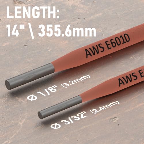 Image of YESWELDER E6010 3 /32 inch 10LB Welding Rods Stick Welding