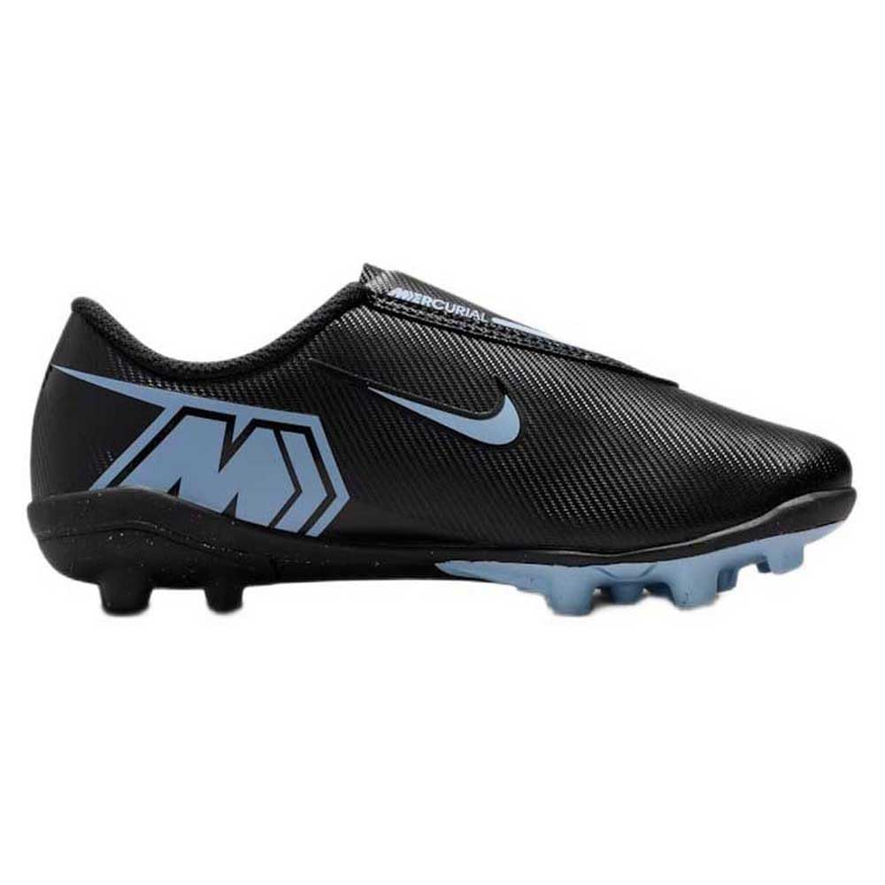Nike Kids Jr Vapor 16 Club Mg Ps (V) Football Shoe, Black/Ice Blue, 10