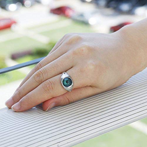 Adjustable Mood Ring Magic Eyes Finger Ring, Set of 3 (Magic Eyes)4