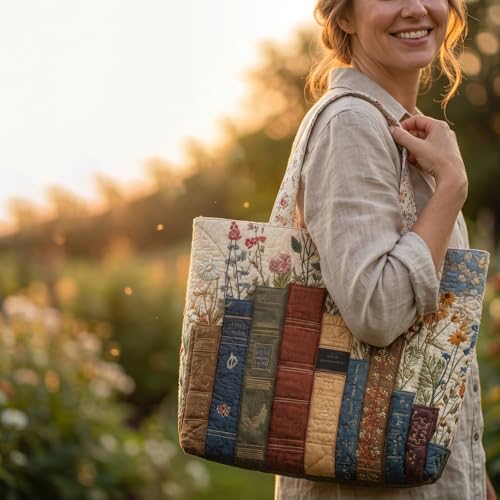 Bolso Tote Acolchado para Mujer con Estampado Animal miniatura 3