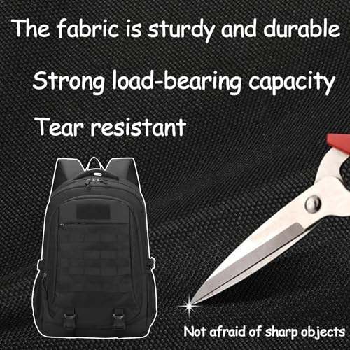 Lawaia Tactical Backpack Mens Rucksack for Men 45L Waterproof Backpack Military Backpack Hiking Backpack Waterproof Rucksack Outdoor Sports Fishing Bag - Image 6