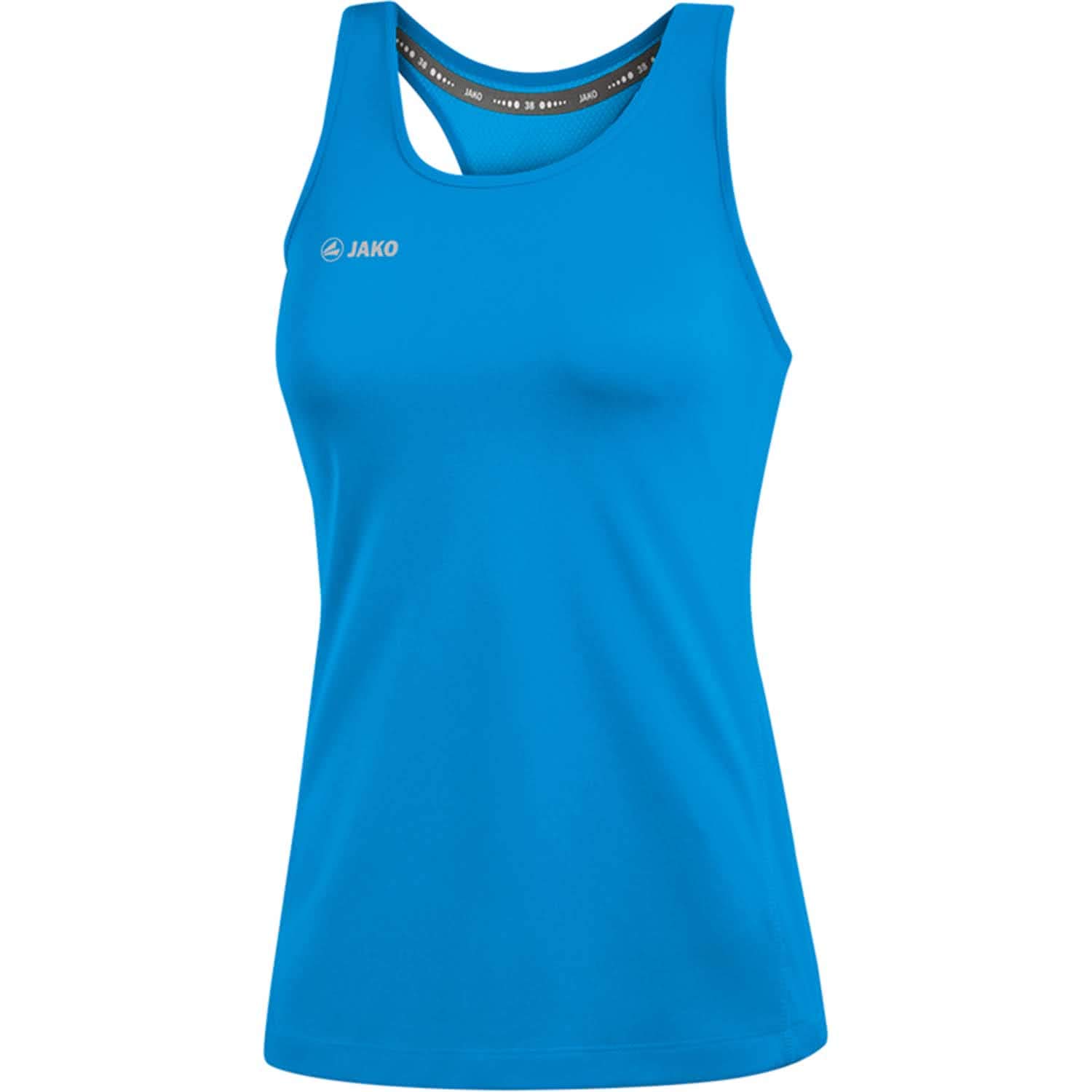 JAKO Women's Run 2.0 Tanktop, Blue, 34