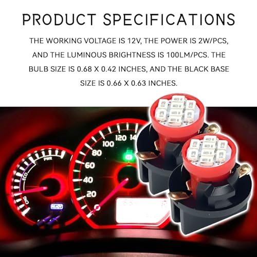 10 bombillas LED T10 194 168 para tablero de auto miniatura 3