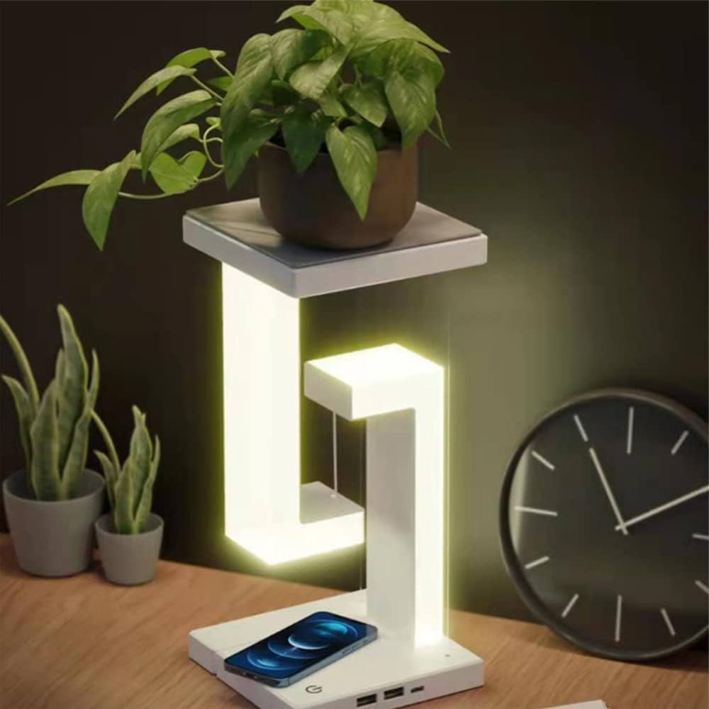 2 in 1 Wireless Charging Table Lamp Suspension Table Lamp Eye Protection  Led Night Light with Mobile Phone Wireless Charging Bedroom Bedside Home  Desktop Night Light Romantic Decorat wireless charging: Buy Online