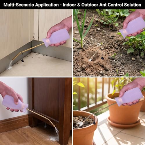 Image of Diatomaceous Earth Duster, 230ml Large, Powder Duster Kit with Long Copper Tube & Folding Funnel, Indoor Outdoor Silicone Sprayer Heavy Duty Bulb Applicator for Home and Garden(White)