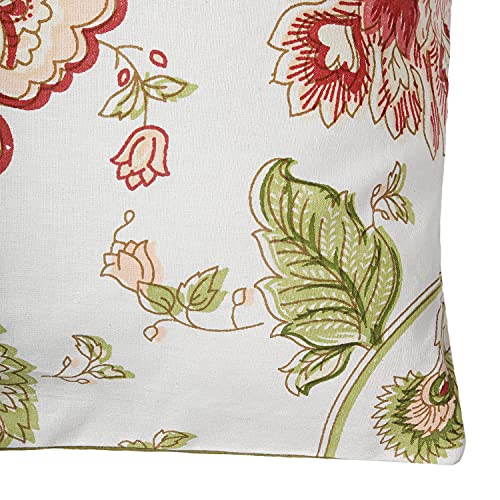 Image of GURU JEE Throw Pillowcase 16x16 Inches Cotton Cushion Covers Set of 5 for Sofa Couch Bed Chair