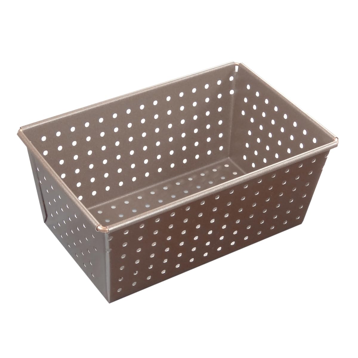 Gobel - Moule à Pain Perforé - Extérieur 270x105 mm - Interieur 250x80mm - Hauteur 80mm - Acier - Revêtement Antiadhérent Bicouche Garanti sans PFAS - Qualité Professionnelle – Fabriqué en France