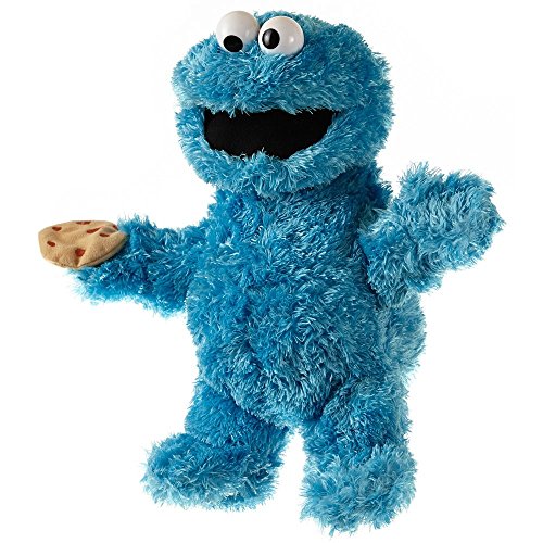 Living Puppets S703 Krümelmonster Handpuppe, Blau