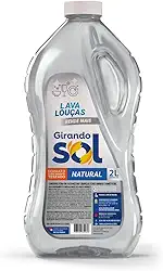 Girando Sol Detergente Lava-Louças Natural 2L Translúcido