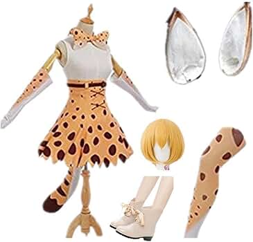 けものフレンズ サーバル コスプレ 衣装 ウィッグ ブーツ フルセット 414TgU4qJiL._UY350_.jpg