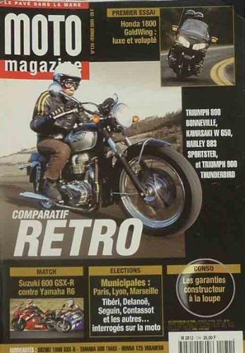 Moto Magazine - Comparatif retro - 174