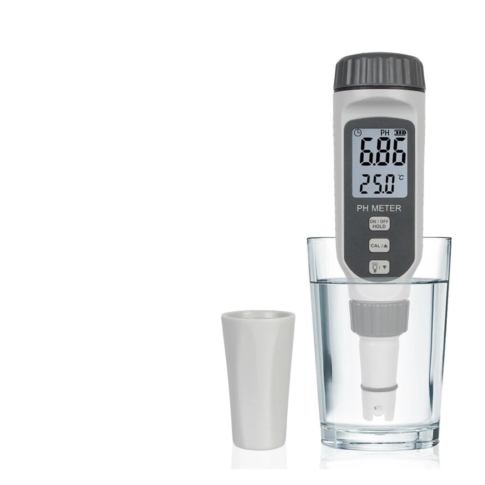 Testeur de qualité de l'eau Testeur de qualité de l'eau de Type Stylo, acidomètre Portable PH818 for la Mesure de l'acidité dans Les Aquariums