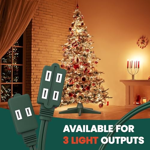 Creiyuan 4801 Rotating Christmas Tree Stand, Thickened Abs, Sturdy 5-Legged Design, Includes 3 Adapters & Sockets, Supports Up To 7.8Ft Rotating Tree Stand thumb #4