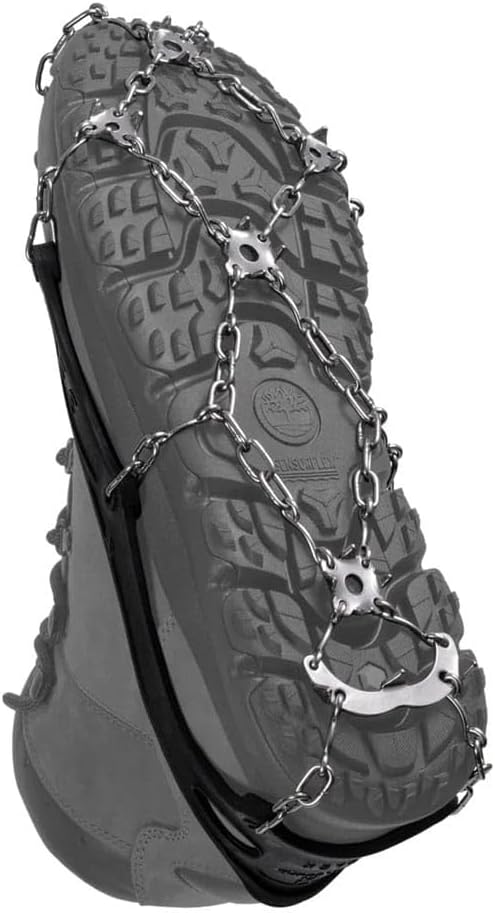 Hillsound FreeSteps6 Crampon, Ice Cleat All-Purpose Traction System for Packed Snow & Ice Conditions