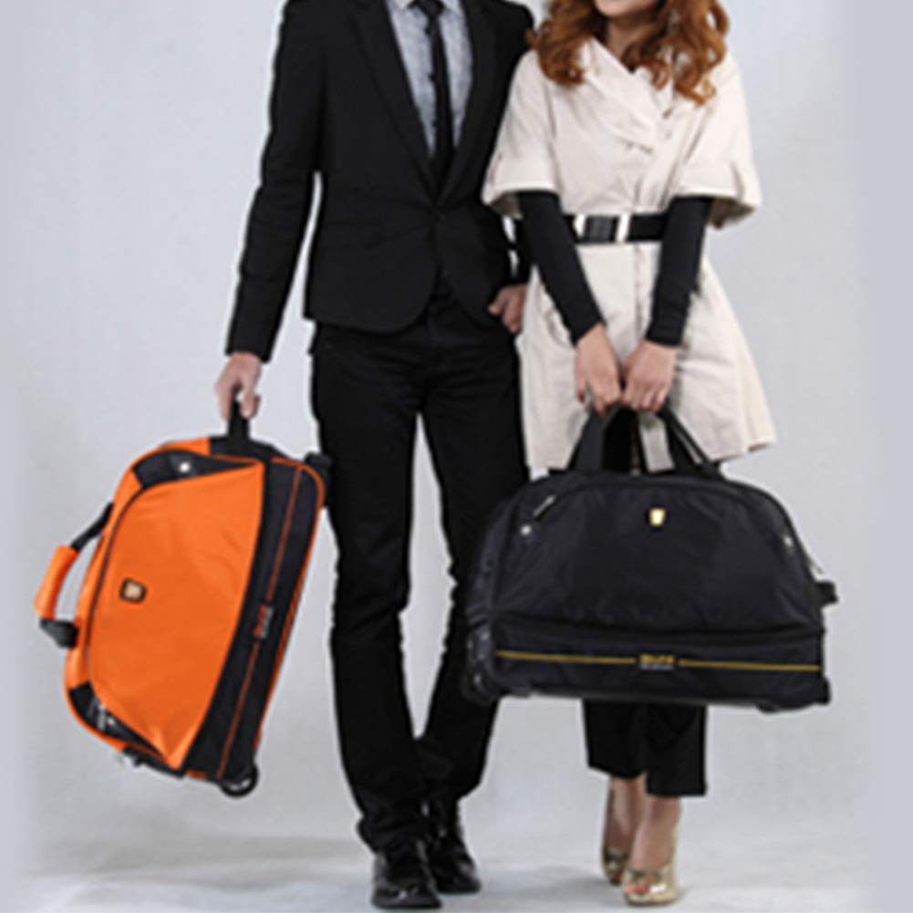 ZHANGQIANG Valigia Trolley da Viaggio Borsa da Viaggio con Ruote Valigia da Cabina - Bagaglio da Cabina Valigia con Ruote Leggera Vestibilità Perfetta per la Maggior Parte delle Compagnie Aeree Double