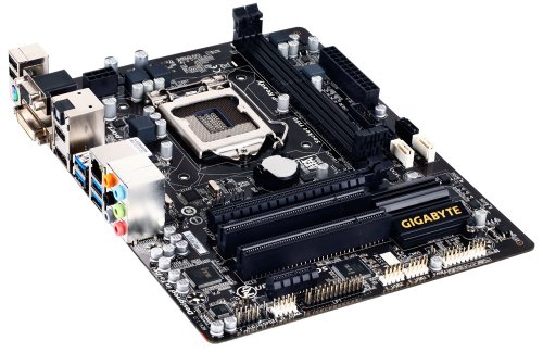 Gigabyte GA-H81M-HD3 Mainboard Sockel LGA 1150 (Micro-ATX, Intel H81, 2X DDR3 Speicher, 2X SATA III, DVI-D, HDMI, USB 3.0) – Ansicht 3