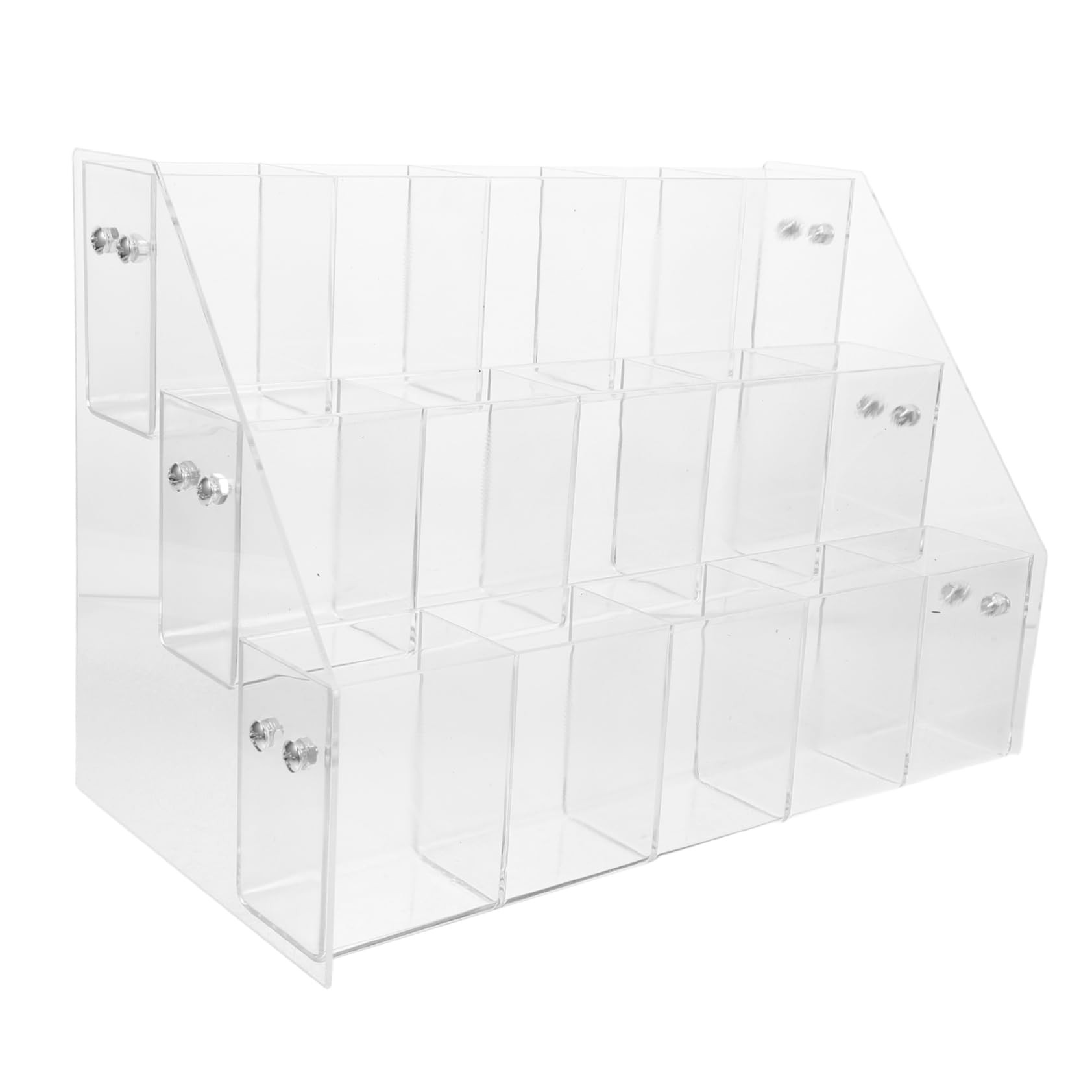 INOOMP Expositor de Bolígrafos Acrílico Transparente para Lápices Pinceles de Maquillaje Organizador de Escritorio para Oficina Hogar y Escuela