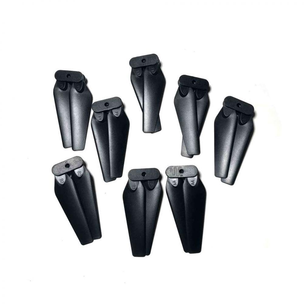 Accesorios Protectores de Marco de hélice de Repuesto para Dron E99 K3 Pro, compatibles con Piezas de Repuesto de cuadricóptero E99K3(8pcs Blades)